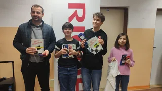 1.miesto: Filip Kapičák